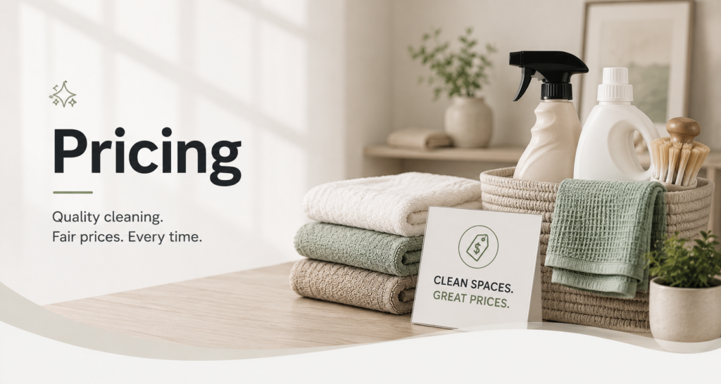 Westside House Cleaners Pricing Hero Image